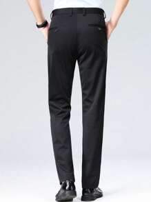 1 条装男士保暖商务休闲长裤，秋冬季通勤保暖