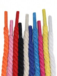 Classic Versatile Rope Shoelaces, Fashionable Casual Comfortable Sneaker Replacement Laces For Women Men Sneakers Shoes Men Trainers Running Shoes