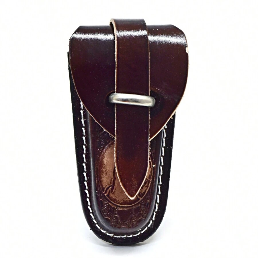 Atrevidu's Rustic Leather Ring Knife Sheath - 穆拉迪羅煙草 - 查看 1