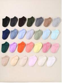 10 Random Color Baby Socks With Grip Baby Socks Set. Baby Socks With Grip Baby Socks Set