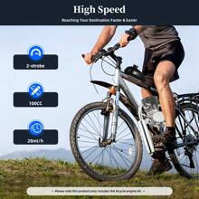 Full Set 100cc 2 Stroke Bicycle Engine Kit Gas Motorized Motor Bike Modified Set - 1 - View 4