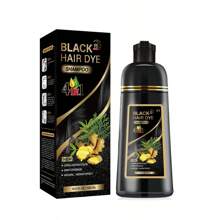4 In 1 Herbal Hair Color Shampoo - Gentle And Non-Irritating For Men And Women - Instantly Covers Gray Hair, Dyes To Fashionable Hair Color, Plant Extracts, Nourishes Hair, Long-Lasting Color