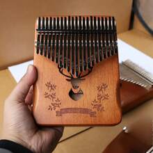 21/17 键卡林巴拇指琴，带拇指摇杆，适合初学者，乐器礼物