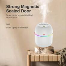 1 pieza Difusor de aroma con función humidificadora alimentado por USB, adecuado para dormitorio, sala de estar, escritorio de oficina, coche, difusor de aroma de coche de colores afortunados con función de pulverización de niebla por USB, humidificador de aroma - Multicolor - Ver 11