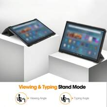 适用于 iPad 的硬边边框保护壳，也适用于 Tab M10 Plus 第三代 M10 TB-328F 606 306 M8 M9 M11 P12 P11、荣耀平板 X9 11.5 英寸、X8a 9 8 V8 X8 T10 X9A、MatePad 11.5 英寸 S SE11、三星 Galaxy TAB S7 S8 S9 S10 A9 A8 A7 - 灰色 - 查看 6