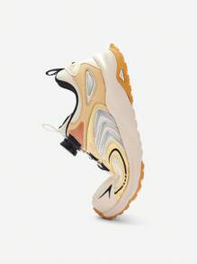 Balabala Boys' Training Sneakers, New Spring Sports Shoes For Kids - White Coffee Color - View 6