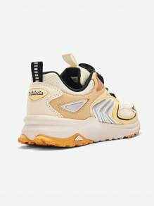 Balabala Boys' Training Sneakers, New Spring Sports Shoes For Kids - White Coffee Color - View 2