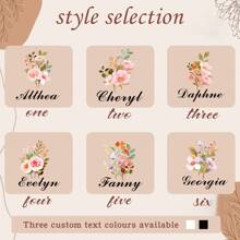 个性化珠宝盒、情人节珠宝盒、婚礼礼品、定制姓名盒、定制旅行珠宝盒、伴娘礼物 - 彩色 - 查看 8