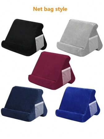 1pc Tablet Reading Pillow Pillow Pad Multi-Angle Soft Pillow Tablet Stand Reading Pillow, Suitable For Slouchy Person's Desk Reading Tablet Stand Computer Tablet