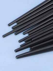 20pcs Makeup Brush Set With Black Pouch, Soft Bristles, Non-Shedding, Travel Friendly Cosmetic Tools - Multicolor - View 4