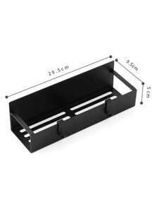 Badregal ohne Bohren, multifunktionales Aufbewahrungsregal für Shampoo und Duschgel, Küchenutensilien-Aufbewahrung, Aufbewahrungsbox, Organizer, Raumdekoration, geeignet für Küche, Restaurant, Party, Camping, Zusammenkünfte, Geschenk für Freunde, Familienmitglieder