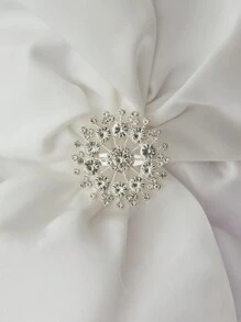 年轻女孩优雅珍珠串珠薄纱公主裙，适合花童礼服、生日派对、宴会、化装舞会、节日庆典、正式场合 - 淡紫色 - 查看 3