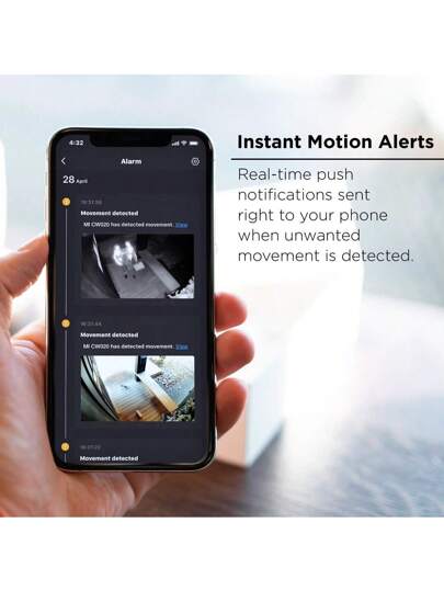 1pc Wit High Definition Mini Camera, Bidirectional Voice Call, Night Vision, Real Time Motion Detection Alarm, Multi Live View, Continuous Recording, Indoor Outdoor Monitoring, Spy Camera view 3