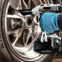 20PCS Deep Impact Socket Set 1/2 Inch Drive Metric 8 - 32mm Heavy Duty 6 Point Impact Socket - 黑色 - 查看 6