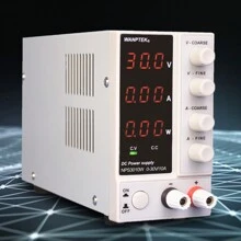 Rainaut Lab Power Supply 0-30V 0-10A Precision Variable Digital Power 1pc Adjustable - US B Type Plug(110-127V) - View 6