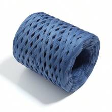 200 米/卷 4 厘米彩色拉菲草纸编织绳，适用于 DIY 工艺品、礼品包装、草帽编织和花束装饰、派对节日装饰配件、手工制作和礼品，适合周年纪念、圣诞节、复活节、生日、新年、情人节、毕业派对、各种庆祝礼物