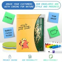 50PCS Any Size Kraft Bubble Mailers Shipping Mailing Padded Bags Envelopes Self-Seal - #6 13,5"X19"(12,5"x18"Bên trong) - Xem 3