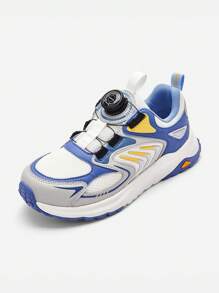 Balabala Boys' Training Sneakers, New Spring Sports Shoes For Kids - Blue - View 1