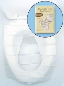 10/30/50/80pcs Disposable Travel Toilet Seat - Portable Toilet Seat For Travel And Hotel, Large Size Waterproof Universal Seat Paper, Portable, Dissolvable