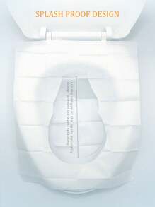 10/30/50/80pcs Disposable Travel Toilet Seat - Portable Toilet Seat For Travel And Hotel, Large Size Waterproof Universal Seat Paper, Portable, Dissolvable