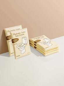 10/30/50/80pcs Disposable Travel Toilet Seat - Portable Toilet Seat For Travel And Hotel, Large Size Waterproof Universal Seat Paper, Portable, Dissolvable