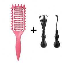 2 paquetes de nuevos cepillos para cabello rizado y transpirables, diseñados para definir y dar forma al cabello rizado de mujer, diseñados por Candybrush