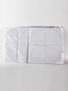 3/5/10/50 unidades Lámparas de deseos de papel/Lámparas voladoras/Lámparas de deseos para festival, con material ignífugo de forma elíptica de papel blanco, talla grande seguras de usar. - Multicolor - Ver 5