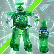 Soda Can Transform Robot Drink DIY Transform Doll Action Figure Decompression Doll - Multicolor - View 8