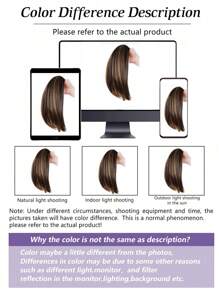 Synthetic High Temperature Resistant Micro Curly Hair Ponytail Wig Clip In Ponytail Coiffure Hair Accessory Women Ponytail Extensions Extensions Hair Suitable For Women Christmas Holiday Wigs - Multicolor - View 10