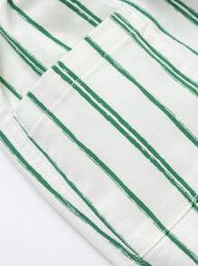 Balabala Pantalones holgados y entallados para niños, pantalones de para primavera y otoño - Verde - Ver 4