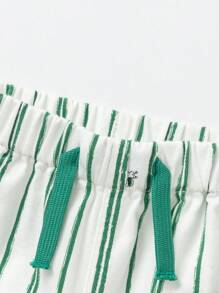 Balabala Pantalones holgados y entallados para niños, pantalones de para primavera y otoño - Verde - Ver 3