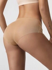Bộ 3 chiếc quần lót nữ không đường may, màu trơn, thoáng khí, thoải mái. - Nhiều màu - Xem 7
