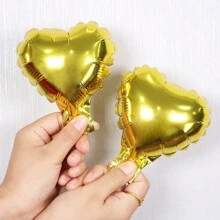 50 Pcs 5-Inch Red Heart Shaped Balloons, Valentine's Day, Wedding, Party, Birthday, Engagement, Photography Prop - 5 Inch Love Heart - View 5