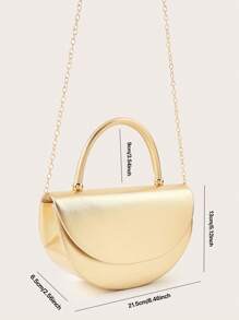 Elegant Ladies Handbag, Minimalist Design Clutch Bag With Chain, Lightweight Luxury Party/Evening Bag, Perfect Birthday Gift For Girlfriend, Party Bag Perfect For Party Wedding Prom Dinner/Banquet Matching With Holiday Party Dress Evening Dress & Sequin Dress, Essential Wedding Items,Perfectly Matching With Graduation Dress, Prom Dresses, Perfectly Matching With Prom Dresses For Women, Prom Accessories,Sequin Dress Women,Sparkly Dress,Elegant Dresses For Women, Elegant Prom Bag, Perfectly Matching With Bridal Party