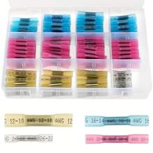 270pcs Cold Pressed Terminal Connectors Kit - Marine Grade Electrical Wire Connectors Automotive Crimping Terminals - Ideal For Electrical Wiring Projects - Multicolor - View 2