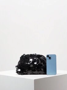 Sparkling Sequin Clutch Bag For Women, Elegant Beaded Evening Bag, Party Dresses For Women, Party Bag, Glitter Prom Wallet, Valentine's Day Gift, Suitable For Party, Gathering, Date, Ball (Pattern Random), Elegant Faux Pearl Bag, Prom Bag For Party, Fashionable Clutch Bags For Woman