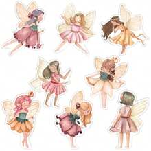 Fairy Cupcake Toppers ,Flower Fairy Party Cupcake Toppers,Fairies Party Cake Picks Garden Birthday Party Decorations For Fairy Party, Fairy Tale Party, Garden Party, Flower Party, Birthday Party And So On - Multicolor - View 13