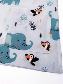 Conjunto de ropa de trabajo para uniformes de hospital con estampado de dibujos animados que incluye blusas y pantalones para clínicas dentales, spas de belleza, cirugías y otros trabajos - Multicolor - Ver 7