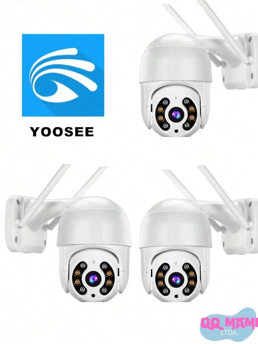 Outdoor Security Camera KIT "A8" 2024 Resistant Waterproof WIFI Full HD Infrared Zoom 4x High Resolution Original Immediate Shipping - 3個單位 - 查看 1