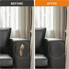 500cm Large-Sized Sofa Renovation And Lychee Patterned Leather 3M Adhesive Self-Adhesive Repair Patch, Suitable For Furniture/Walls/Sofas/Tents/Car Seats/Leather Jackets/Furniture Renovation And Repair/Damage Repair, 7 Main Colors And Multiple Size Specifications Available For Free Selection, Simple And Easy To Operate