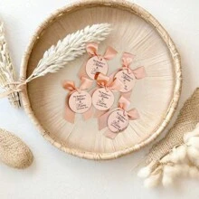 Custom Acrylic Mirror Name Tag, Rama Mubarak Gift Tags, Mother Day Tags, Save The Date Tags, Wedding Tags, Thank You Favor Tag, Bridal Shower Tag, Sweet 16 Tag, Party Favor Tag, Birthday Party Gift Tags, Rama Mubarak Gift Tags, Anniversary Gift Tags, Graduation Gift Tags, Tidy,High-Quality,Modern,Custom,Personalized,Unique,Ideal Gifts For Him,Ideal Gifts For Her,Her,Girlfriend,Dad,Boyfriend,Family,Mom,Friends,Son,Daughter,Kitchen,Dining Room,Bathroom,Living Room,Bedroom,School,Office,Tea Room,Home,Garden - Rose Red - View 4