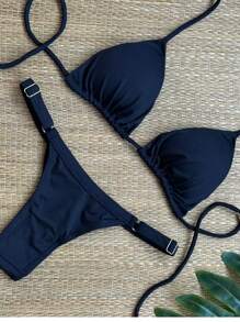 BIQUINI FEMININO POLIAMIDA FITA COM REGULADOR P/M/G/GG