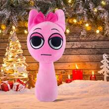 Kouipoie Sprunki Plush Toy,9.8"Funny Sprunki Plushies For Games Fans,Super Soft Collectible Stuffed Toy,Christmas Birthday Gifts For Boys Girls And Fans Aged4 5 6 7 8 9 10+Years Old Stocking Stuffers - Pink - View 6