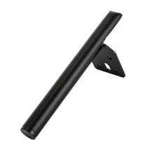 Futchoy Futchoy 4x Base de Muebles Negro 18cm Base de Gabinete Base de Gabinete Pies de Metal Pies de Muebles Base de Pedestal de Acero