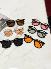 6 件装新款时尚 A Pure Want Blusher 眼镜女士时尚眼镜套装适合夏季海滩度假、户外、旅行 - 彩色 - 查看 10