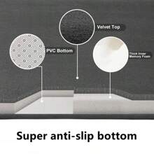 Antislipabsorbentbathroommatbathmatultrasoftbathroomcarpetmachinewashablebathrughomedecoration