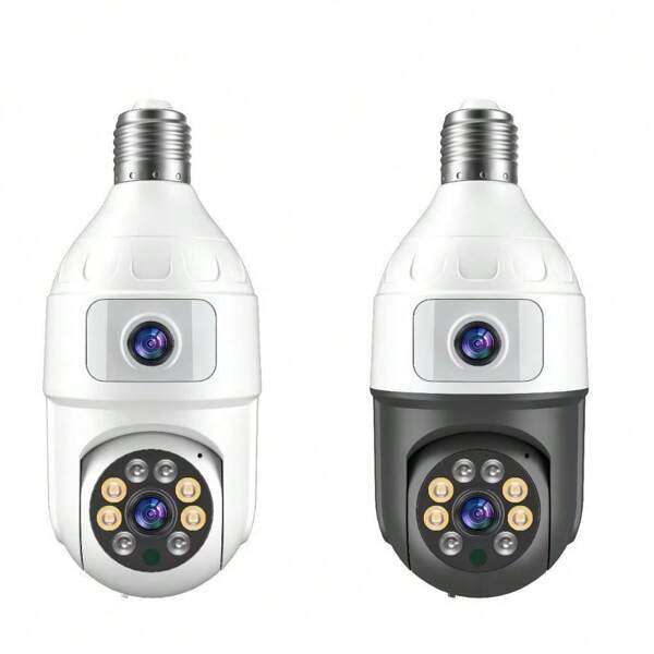 Câmera De Segurança Ip Wifi Full HD 2 Lentes Visão Noturna Microfone