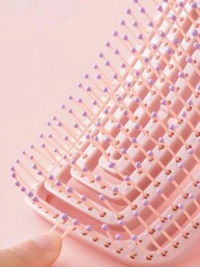 2pcs/Set Women Air Cushion Massage Comb, Anti-Static Long Hair Volumizing Comb, Home Use Detangling Brush - Multicolor - View 5