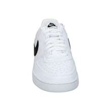 耐吉| Nike Court Vision Low Next Nature 男士運動鞋 – 白色和黑色細節休閒運動鞋 – 蕾絲閉合運動鞋 – 休閒風格 – 百搭 – 組合 – 舒適 – 型號 DH2987-101 - 白色 - 查看 3