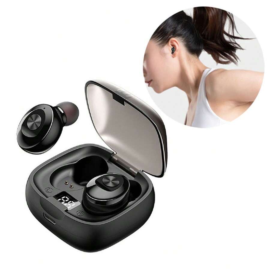 Auriculares in-ear gamer inalámbricos Wireless Earbuds Negro - Negro - Ver 1